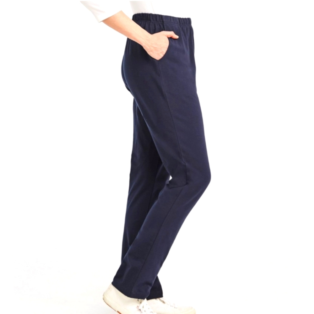 L.L. Bean Women's Perfect Fit Pants, Black, Size Small Petite